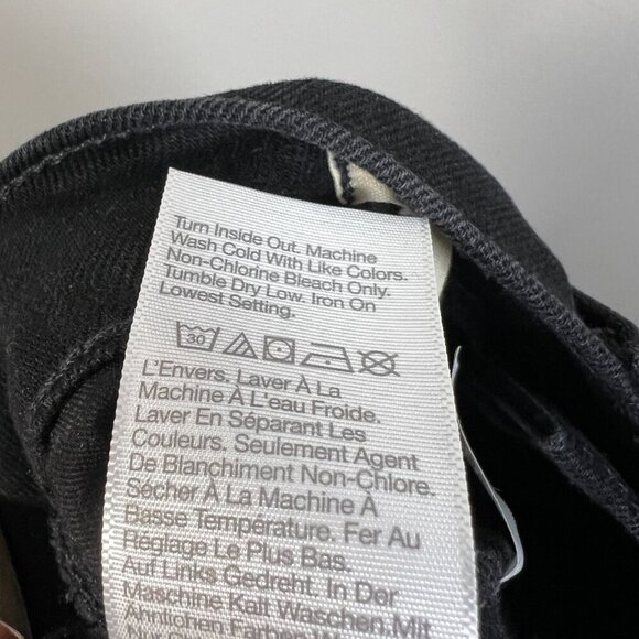 Madewell The Perfect Vintage Flare Jean Size 26 Sherborn Wash Black High Rise - Picture 13 of 14